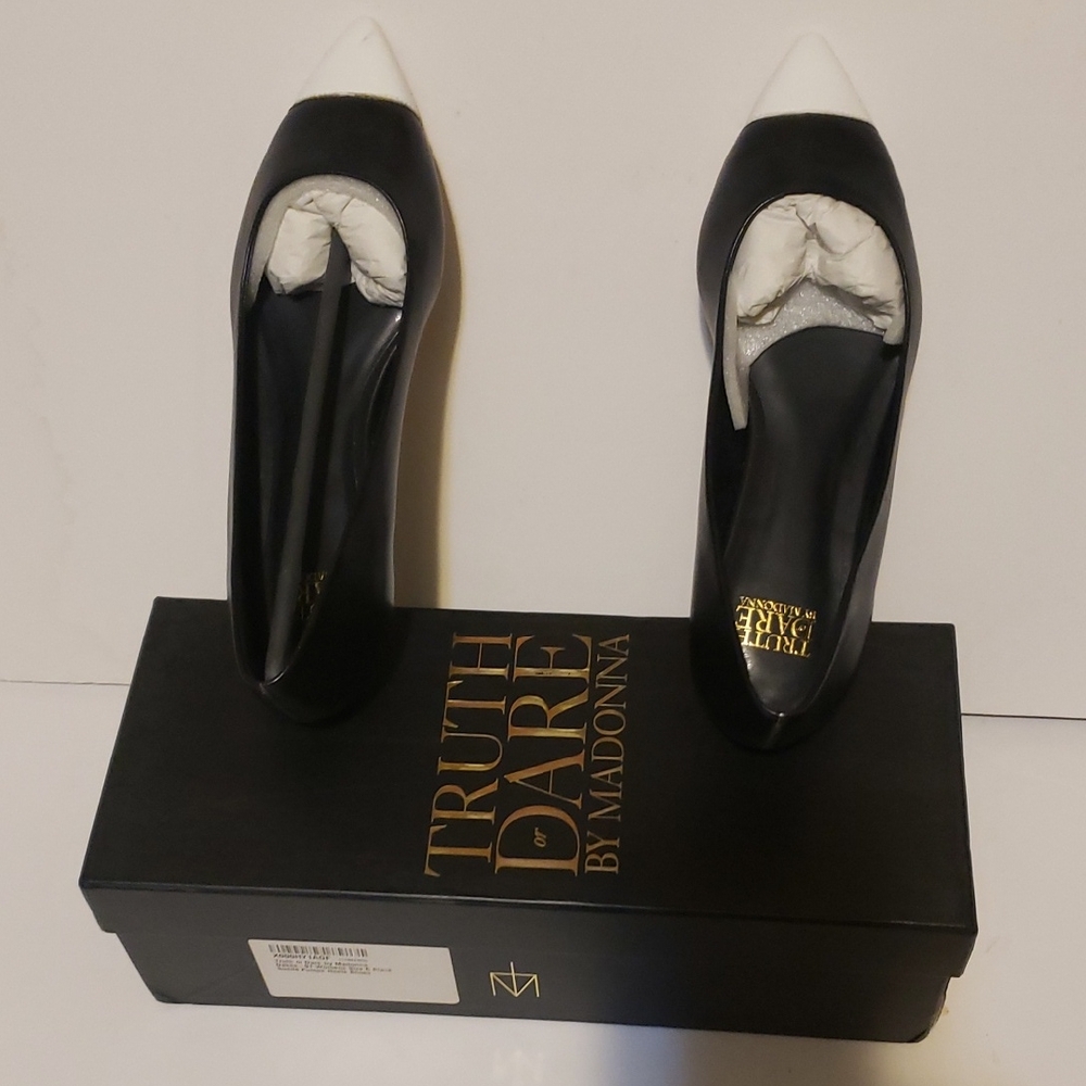 Truth Dare By Madonna Black and White Shoes